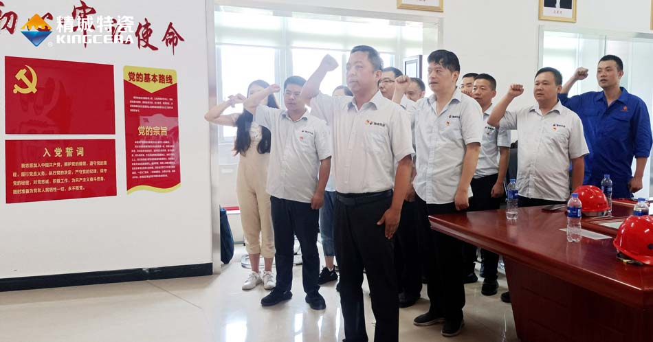尊龙凯时人生就是搏特瓷党支部组织旁观庆祝中国共产党成立100周年大会现场直播
