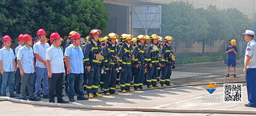 尊龙凯时人生就是搏积极共同消防结合演练，共筑安全出产防线